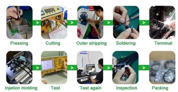 自動車自動車ワイヤリング ハーネス 組み立て 製造 ベンツ用のOBDケーブル オーダーメイドワイヤ ハーネス ソリューション サプライヤー 6