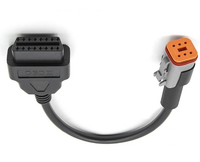 FCC対応 6ピン接続器 トラックワイヤリングハーネス OBDワイヤハーネス 0