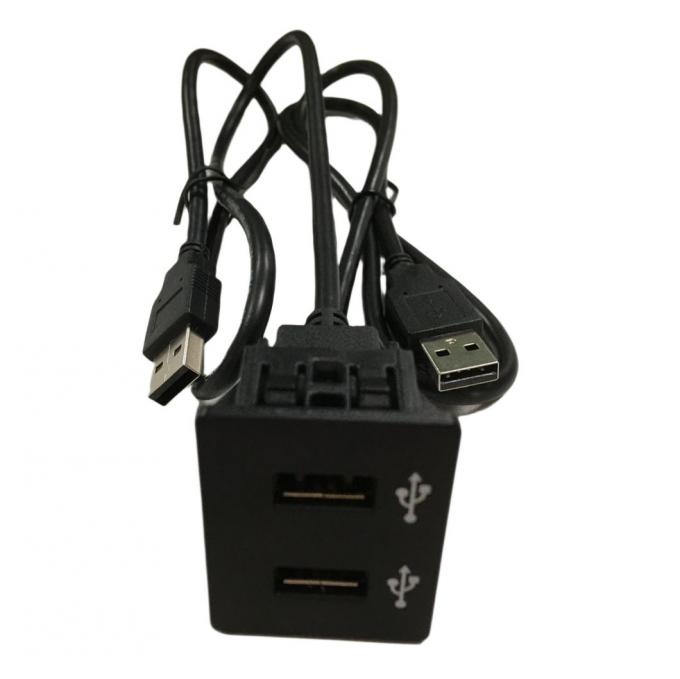 カーダッシュケーブルワイヤーハーネス シングルダブルカーチャージャー USBソケット 3