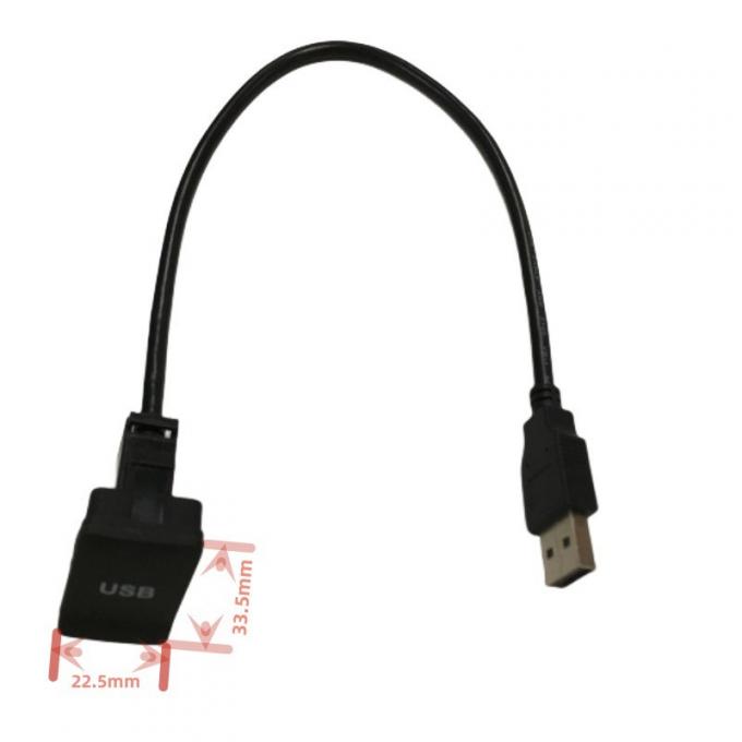 カーダッシュケーブルワイヤーハーネス シングルダブルカーチャージャー USBソケット 2