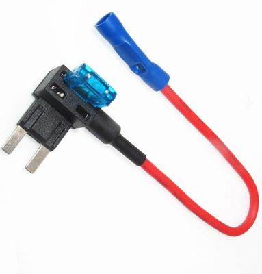 自動車用カスタムワイヤーハーネス ミニブレードファイューズ 追加回路ファイューズタップアダプタ 12V