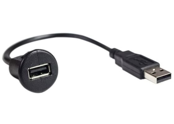 自動車,自転車,オートバイ用の電圧24VUSBダッシュマウントアダプタ