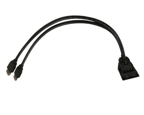 FCC ダブルUSBケーブル拡張ラッチ マウント 三?? 自動車用