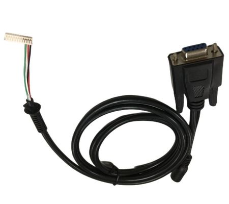 丸いケーブルワイヤーハーネス 2.54mm 4ピン DB9 女性 RS232 HMI