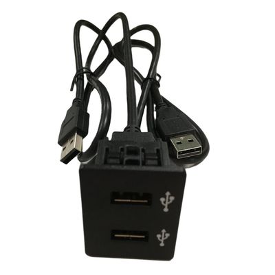 カーダッシュケーブルワイヤーハーネス シングルダブルカーチャージャー USBソケット