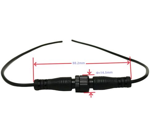男性直線 M12ケーブル LED 機器/医療機器 OEM