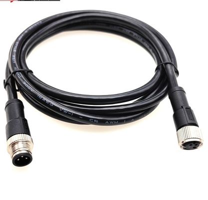 男性直線 M12ケーブル LED 機器/医療機器 OEM