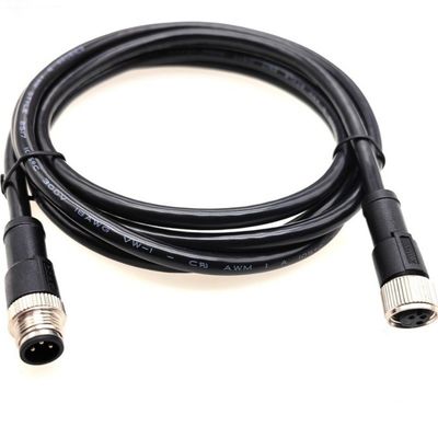 カーセキュリティ / 産業機器のためのカスタムM12AタイプIP68防水ワイヤハース