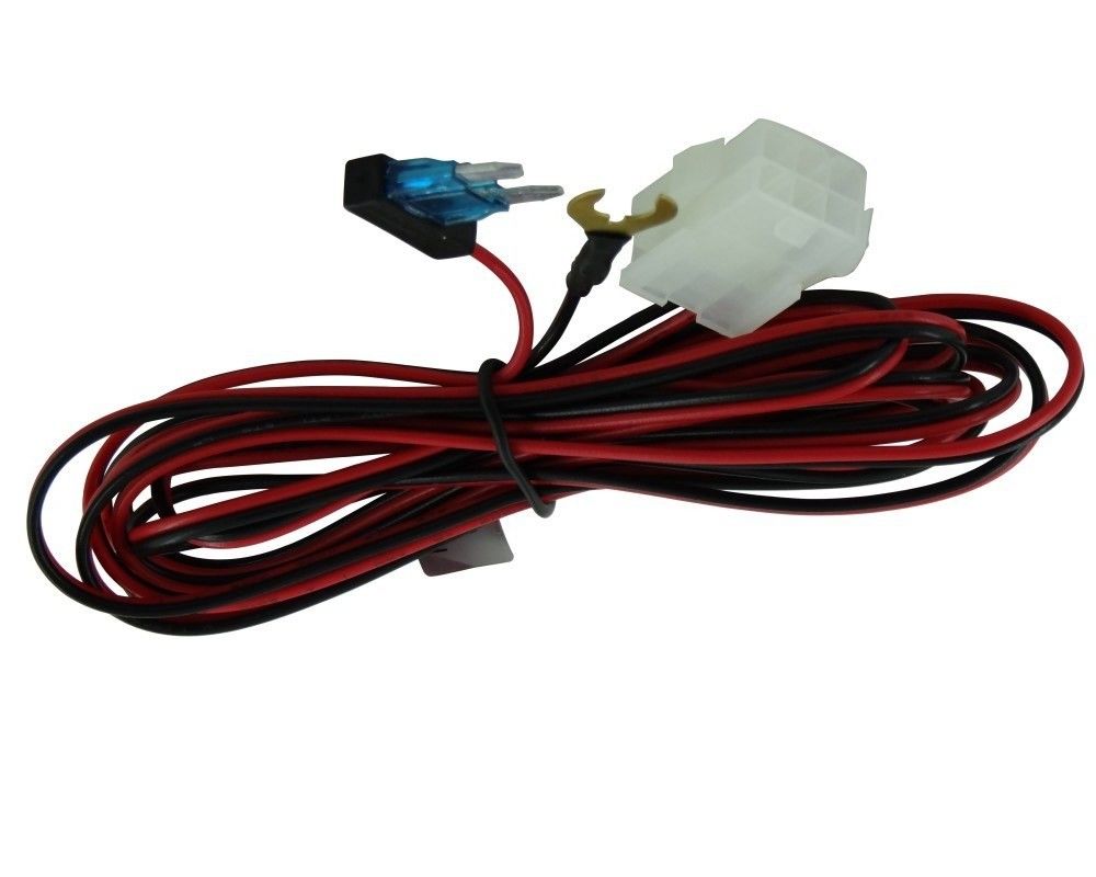 RoHS 自動車電源ケーブル 直線 300V フィューズ付き カスタム電源コード フィューズボックス